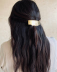RAW EDGE FRENCH BARRETTE