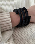 Continuous Coil Cuff Bracelet