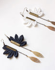 Pendulum Double Outline Earrings